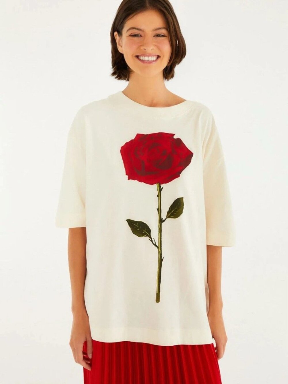 NWT FARM RIO T-SHIRT SZ EXTRA SMALL BUT FIT BETTER IN SIZE SMALL PK6395 DI27 js